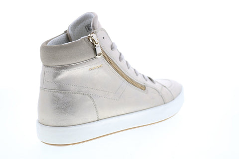 Geox Blomiee D826HA0PVAFC6738 Womens Gray Synthetic Euro Sneakers Shoes