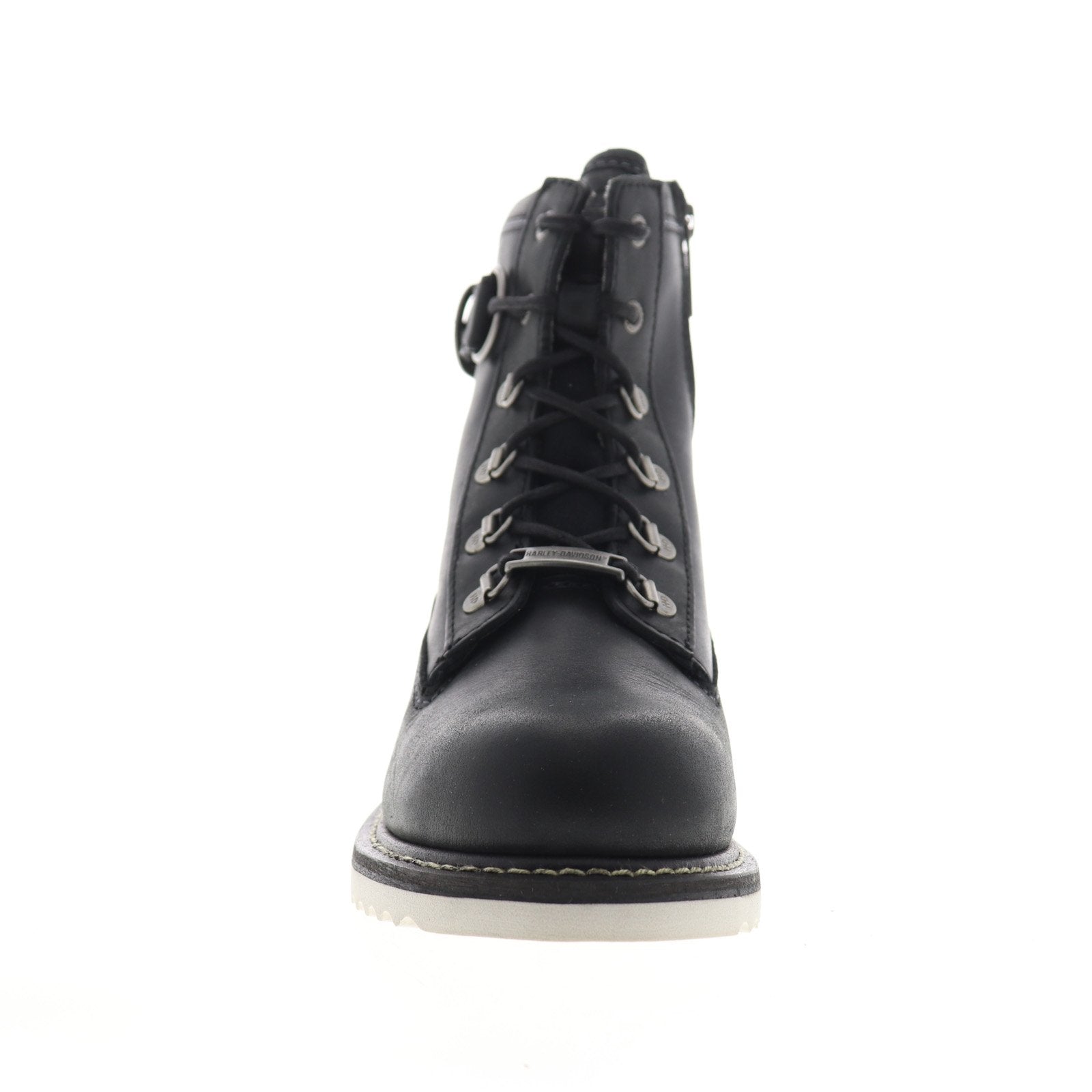 Harley-Davidson Marconi Black Leather Lace-Up Motorcycle Boots Women main image 3