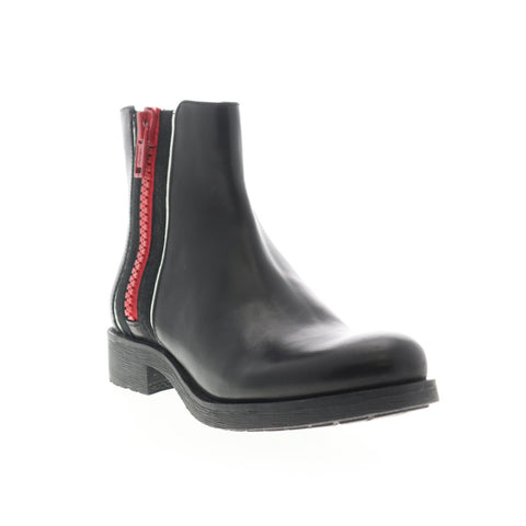 Geox Donna New Virna D9251B043BCC0127 Womens Black Leather Casual Dress Boots