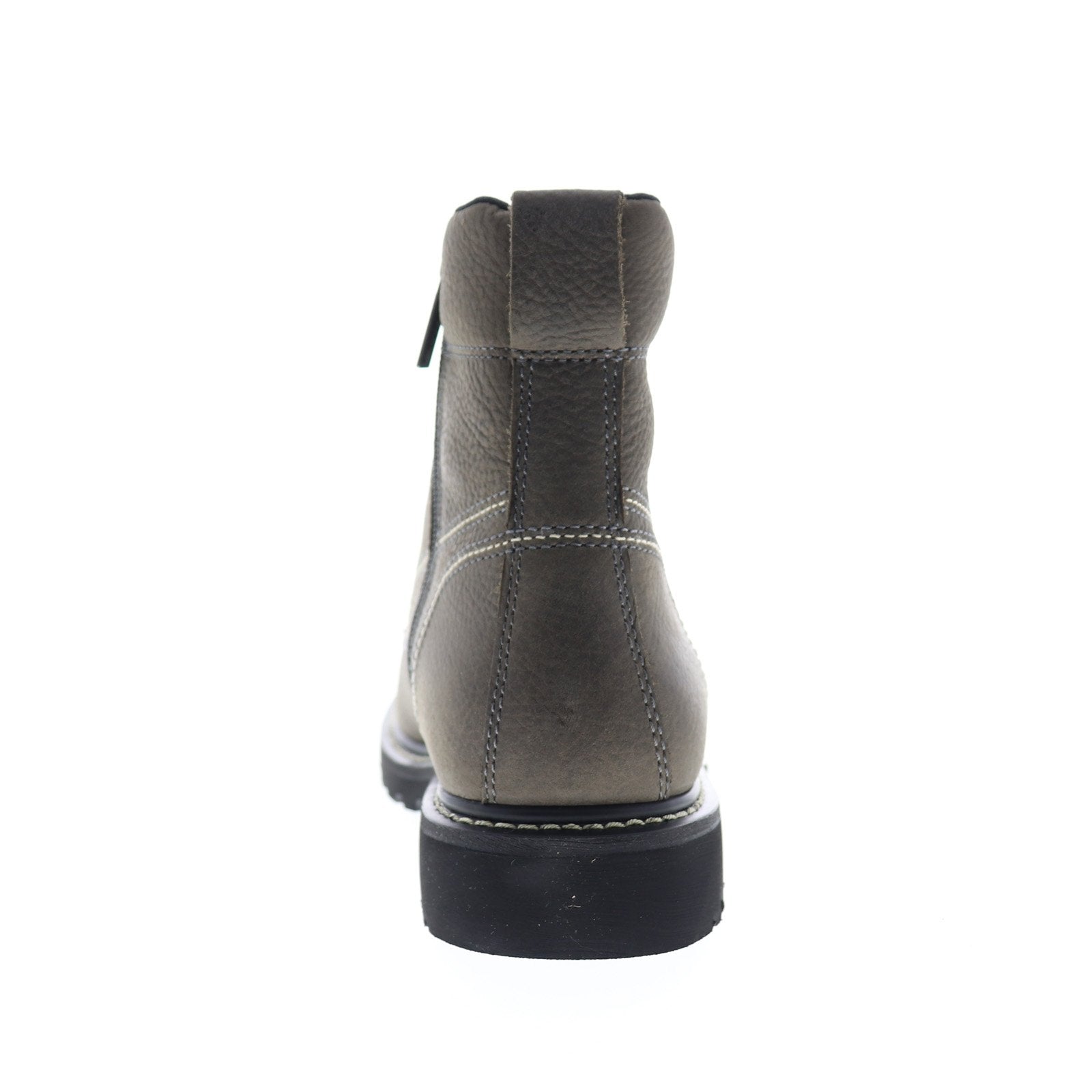 Harley-Davidson Markston D93530 Mens Gray Leather Lace Up 