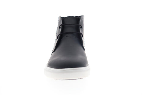 Harley-Davidson Kingman D93535 Mens Black Leather Lace Up Low Top Sneakers Shoes