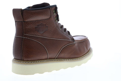 Harley-Davidson Bosworth Composite Toe D93574 Mens Brown Work Boots Shoes