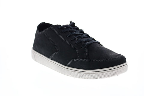 Harley-Davidson Luton D93623 Mens Black Leather Lifestyle Sneakers Shoes