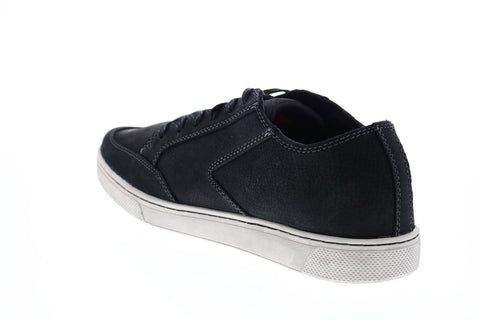 Harley-Davidson Luton D93623 Mens Black Leather Lifestyle Sneakers Shoes