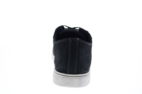 Harley-Davidson Luton D93623 Mens Black Leather Lifestyle Sneakers Shoes