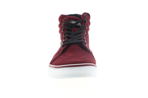 Harley-Davidson Scott D93625 Mens Red Suede Lace Up Low Top Sneakers Shoes