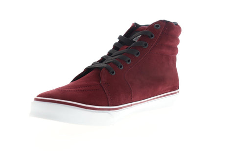 Harley-Davidson Scott D93625 Mens Red Suede Lace Up Low Top Sneakers Shoes