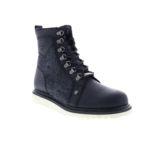 Harley-Davidson Bryant D93631 Mens Black Leather Zipper Motorcycle Boots