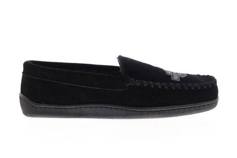 Harley-Davidson Clay D93926 Mens Black Suede Casual Slip On Loafers Shoes