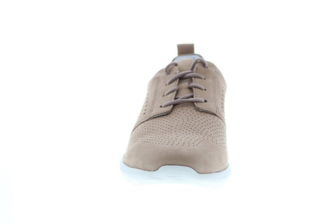 Earth Inc. Desire Lux Womens Brown Nubuck Lace Up Lifestyle Sneakers Shoes