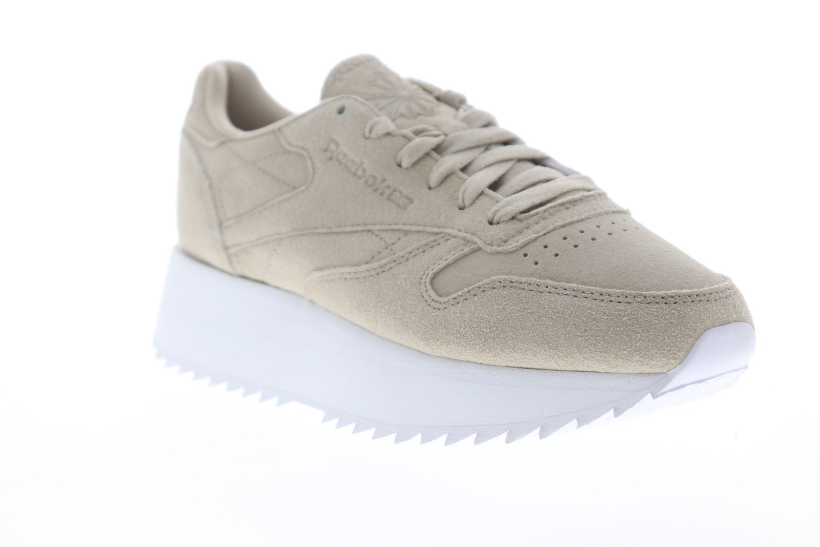 Frø Perseus Foresee Reebok Classic Leather Double DV3629 Womens Gray Suede Lifestyle Sneak -  Ruze Shoes