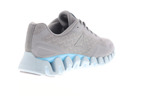 Reebok Zig Pulse SE DV3712 Womens Gray Mesh Lace Up Athletic Running Shoes