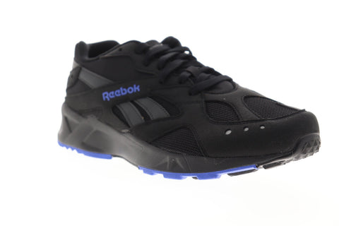 Reebok Aztrek DV3913 Mens Black Synthetic Mesh Athletic Lace Up Running Shoes