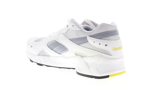 Reebok Aztrek DV4081 FP4866 Mens White Suede  Lace Up Low Top Sneakers Shoes 