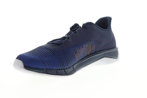 Reebok Fast Tempo Flexweave DV4141 Mens Blue Nylon Athletic Running Shoes