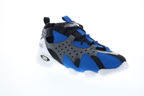 Reebok 3D OP. 98 DV4250 Mens Black Canvas Lace Up Low Top Sneakers Shoes