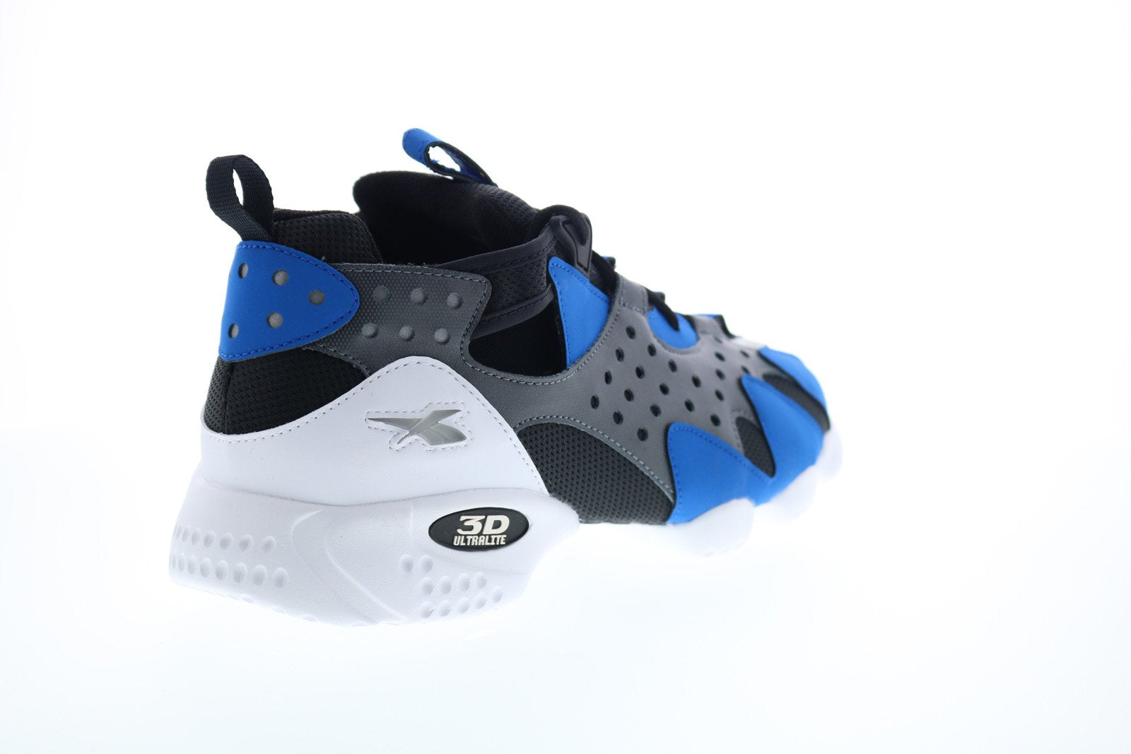 Reebok 3D Opus 98 DV4250 Mens Blue Black Canvas Low Lifestyle Snea - Ruze Shoes