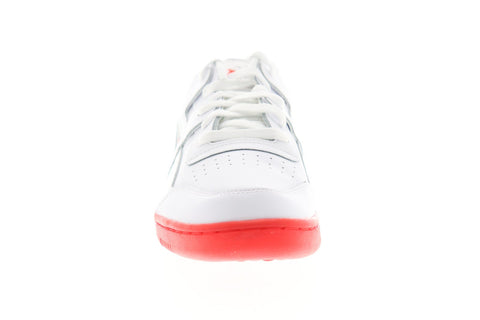 Reebok Workout Plus MU DV4283 Mens White Leather Low Top Sneakers Shoes
