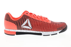 Reebok Speed TR Flexweave DV4677 Mens Orange Mesh Lace Up Athletic Running Shoes