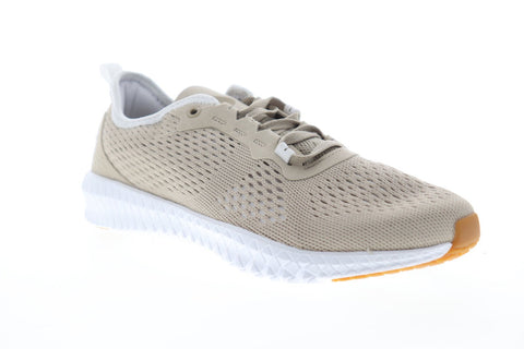 Reebok Flexagon LM DV4808 Womens Brown Mesh Lace Up Athletic Running Shoes