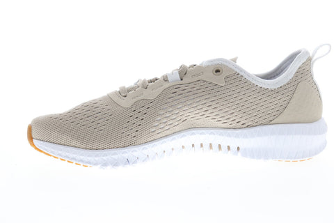 Reebok Flexagon LM DV4808 Womens Brown Mesh Lace Up Athletic Running Shoes