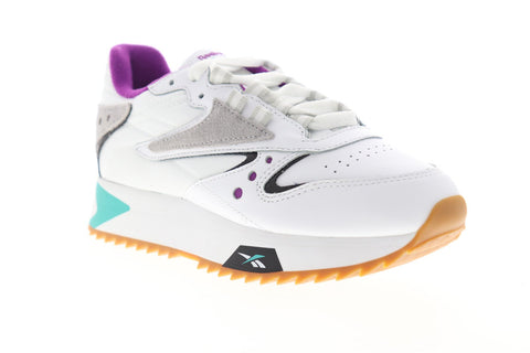 Reebok Classic Leather ATI 90S DV5376 Womens White Leather Sneakers Shoes 
