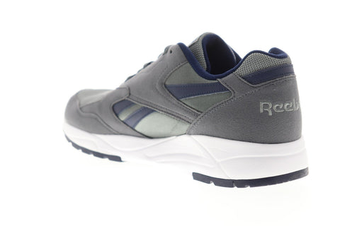 Reebok Bolton Essential MU DV5632 Mens Gray Suede Low Top Sneakers Shoes 