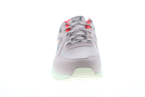 Reebok Pyro DV5873 Mens Pink Suede Lace Up Low Top Sneakers Shoes