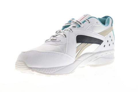 Reebok Pyro DV5874 Mens White Nylon Lace Up Low Top Sneakers Shoes