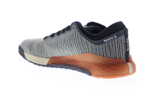 Reebok Nano 9 DV6359 Mens Black Canvas Athletic Lace Up Cross Training Shoes