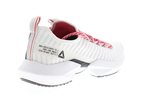Reebok Sole Fury SE DV6920 Mens White Canvas Athletic Lace Up Running Shoes