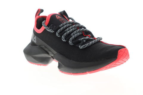 Reebok Sole Fury SE DV6921 Womens Black Mesh Lace Up Athletic Running Shoes