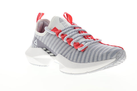 Reebok Sole Fury SE DV6922 Womens Gray Canvas Lace Up Athletic Running Shoes