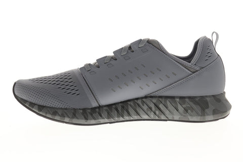 Reebok Flashfilm DV6971 Mens Gray Mesh Athletic Lace Up Running Shoes
