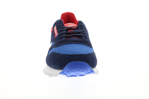 Reebok Classics Leather MU DV7129 Mens Blue Suede Low Top Sneakers Shoes