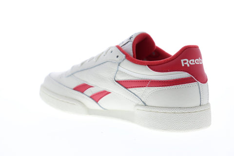 Reebok Club C Revenge Mu Mens Beige Synthetic Low Top Sneakers Shoes