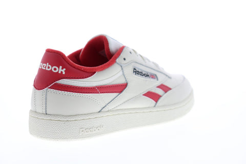 Reebok Club C Revenge Mu Mens Beige Synthetic Low Top Sneakers Shoes