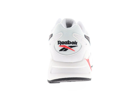 Reebok Aztrek 96 Mens White Mesh Low Top Lace Up Sneakers Shoes
