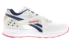Det er det heldige sommer afsked Reebok Pyro DV7296 Mens White Suede Casual Low Top Lifestyle Sneakers -  Ruze Shoes