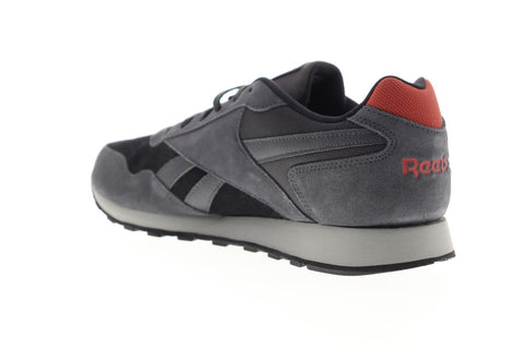 Reebok Classic Harman Run Lt DV8129 Mens Gray Suede Low Top Sneakers Shoes
