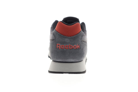 Reebok Classic Harman Run Lt DV8129 Mens Gray Suede Low Top Sneakers Shoes