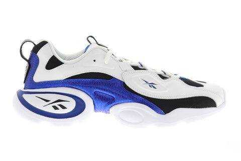 Reebok Electrolyte 3D 97 DV8227 Mens White Leather Athletic Running Shoes