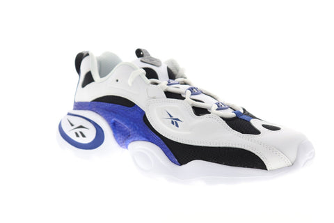 Reebok Electrolyte 3D 97 DV8227 Mens White Leather Athletic Running Shoes