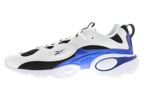 Reebok Electrolyte 3D 97 DV8227 Mens White Leather Athletic Running Shoes