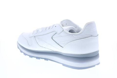 Reebok Classic Leather MU DV8625 Mens White Low Top Lifestyle Sneakers Shoes