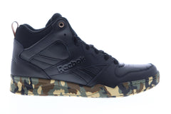 Reebok Royal Bb 4500 Hi 2 DV8832 Mens Black Leather High Top Sneakers Shoes