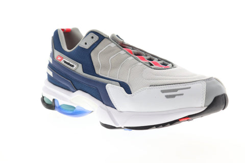 Reebok DMX6 MMI DV9076 Mens Gray Mesh Athletic Slip On Cross Training Shoes