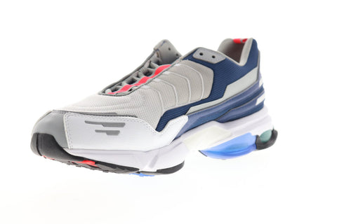 Reebok DMX6 MMI DV9076 Mens Gray Mesh Athletic Slip On Cross Training Shoes