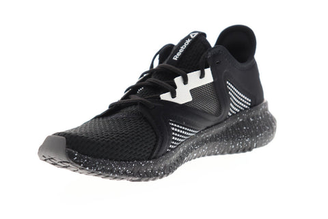 Reebok Flexagon 2.0 Flexweave Les Mills Mens Black Textile Athletic Training Shoes