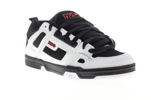 DVS Comanche DVF0000029970 Mens White Leather Lace Up Athletic Skate Shoes